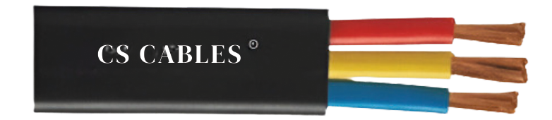 CS Cables Pro submersible 3-core flat cable